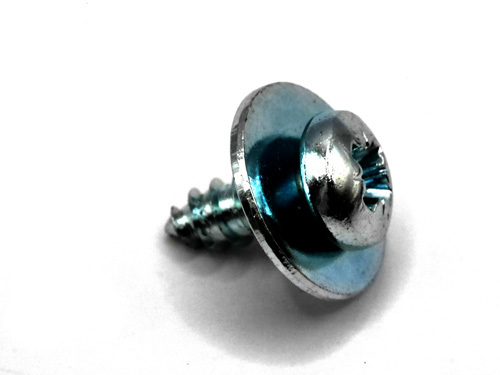 DIN7981 Pozidriv Pan Head Tapping Screws With Flat Wahser