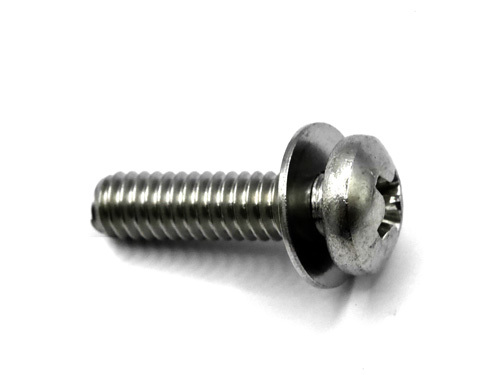 Pan Head Screw With Flat Washer  |Product-English|SEMS-Single Washer|Flat Washer