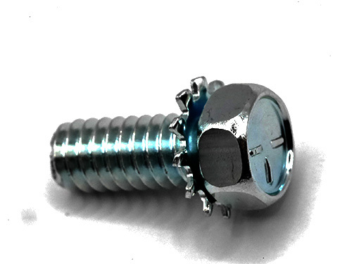 Hexagon Socket Head with External Serrated Toothed Lock Washer