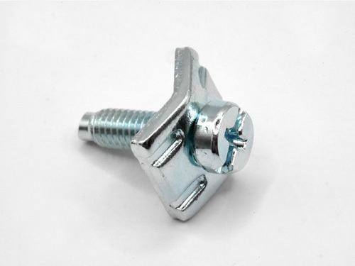 Cheese Slot Phillips with Square Captive Washer  |Product-English|SEMS-Square Washer